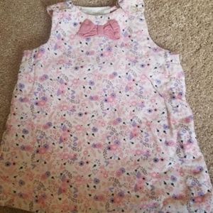 H&M Corduroy Floral Jumper Dress